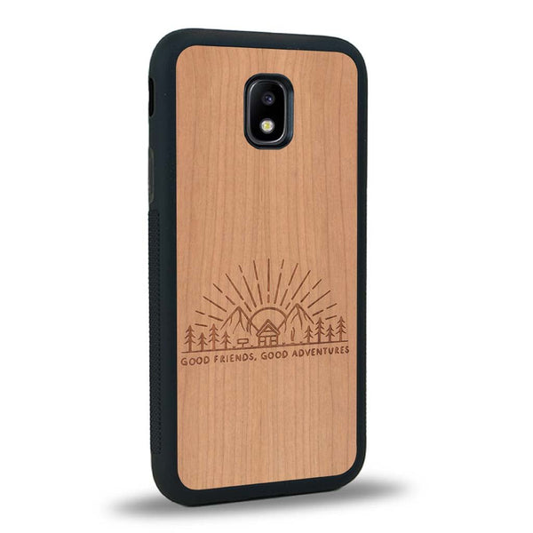 Coque Samsung J3 2017 - Sunset Lovers - Coque en bois