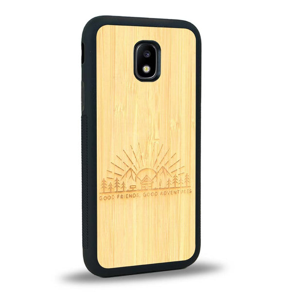 Coque Samsung J3 2017 - Sunset Lovers - Coque en bois