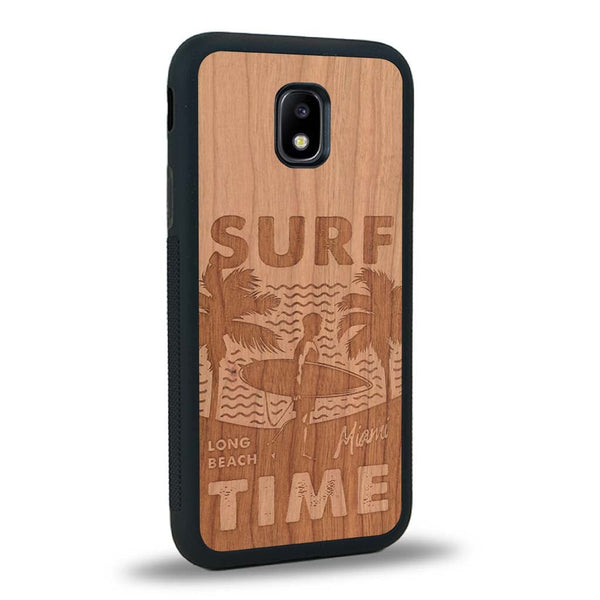 Coque Samsung J3 2017 - Surf Time - Coque en bois