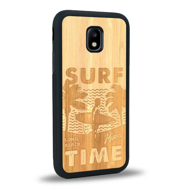 Coque Samsung J3 2017 - Surf Time - Coque en bois