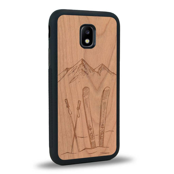 Coque Samsung J3 2017 - Winter Holidays - Coque en bois