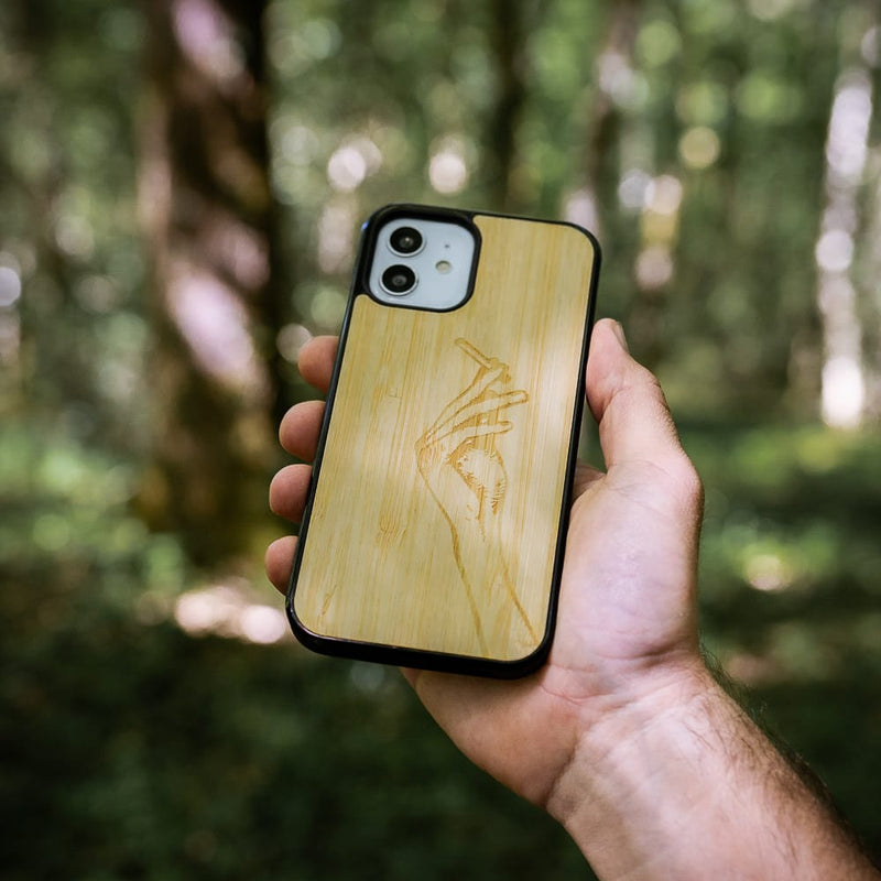 Coque Samsung - La garçonne - Coque en bois