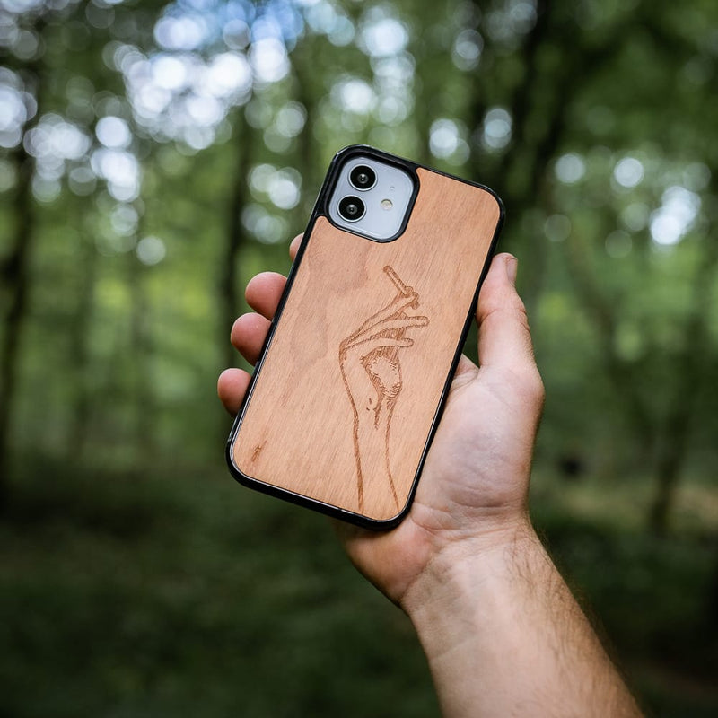 Coque Samsung - La garçonne - Coque en bois