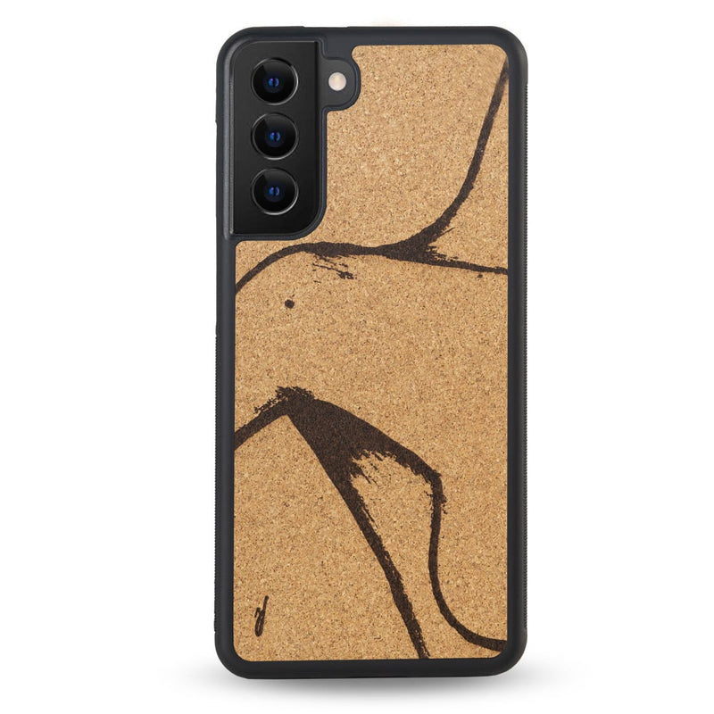 Coque Samsung - La Shoulder - Coque en bois