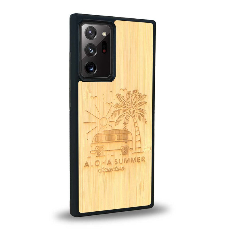 Coque Samsung Note 20+ - Aloha Summer - Coque en bois