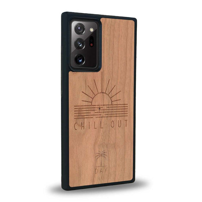 Coque Samsung Note 20+ - La Chill Out - Coque en bois