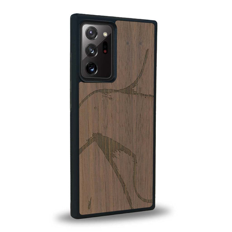 Coque Samsung Note 20+ - La Shoulder - Coque en bois