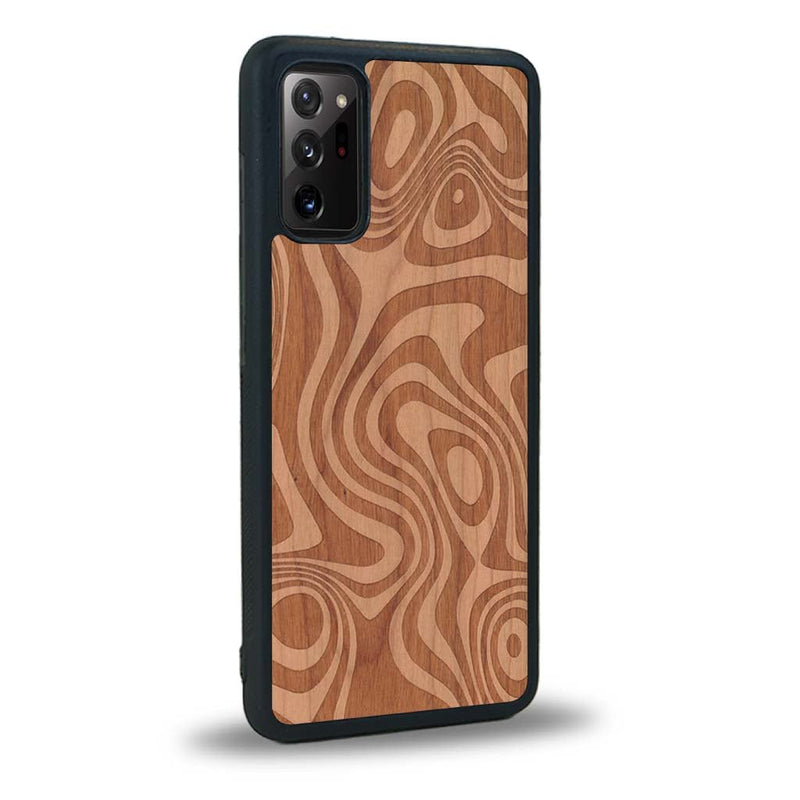 Coque Samsung Note 20 - L'Abstract - Coque en bois