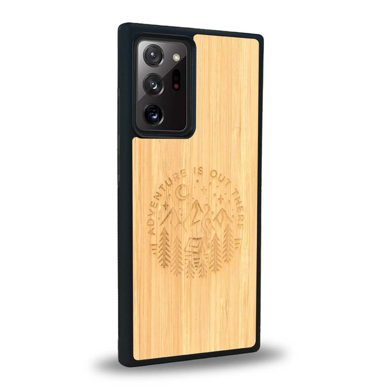 Coque Samsung Note 20+ - Le Bivouac - Coque en bois