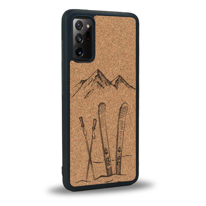 Coque Samsung Note 20 - Winter Holidays - Coque en bois