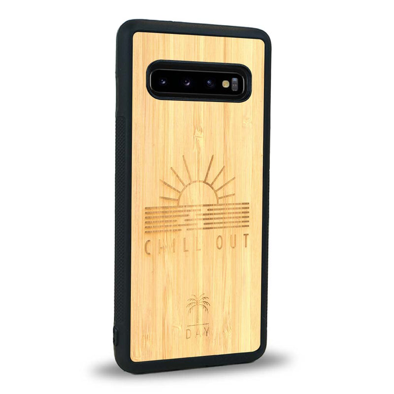 Coque Samsung Note 8 - La Chill Out - Coque en bois