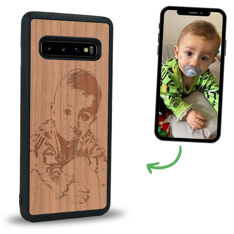 Coque Samsung Note 8 - La Personnalisable - Coque en bois