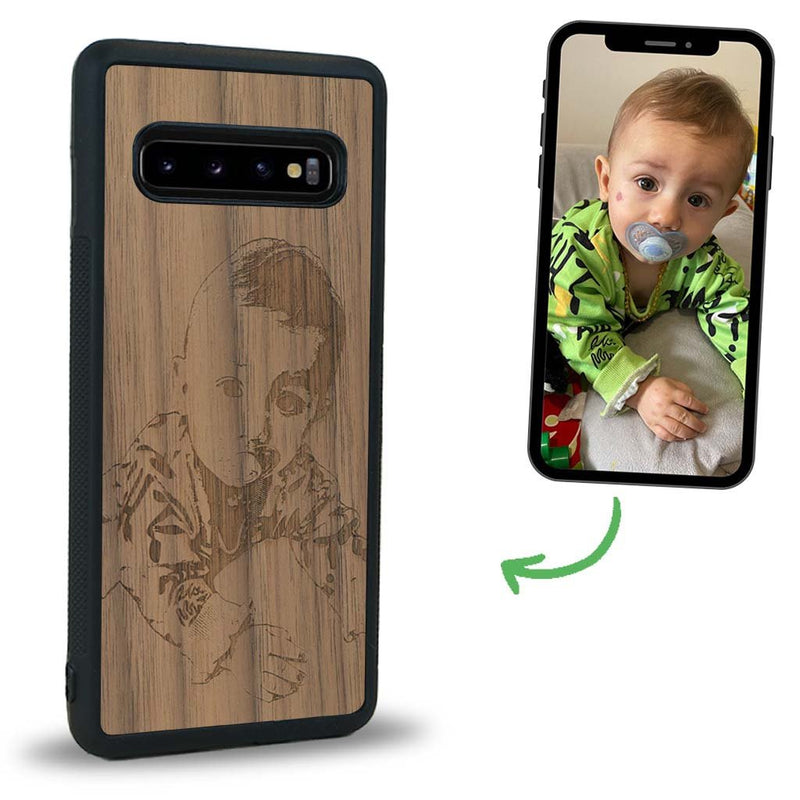 Coque Samsung Note 8 - La Personnalisable - Coque en bois