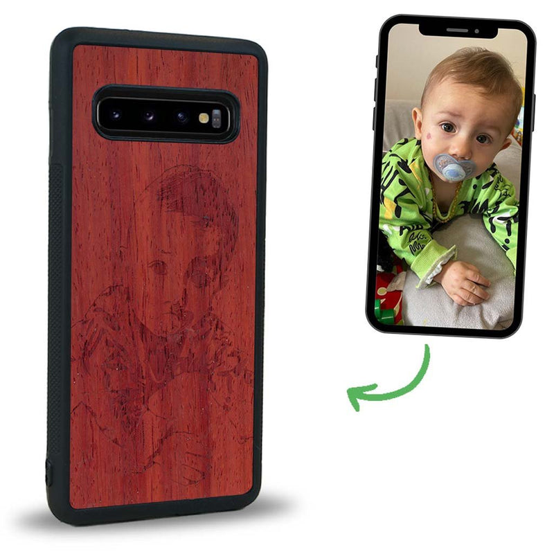 Coque Samsung Note 8 - La Personnalisable - Coque en bois