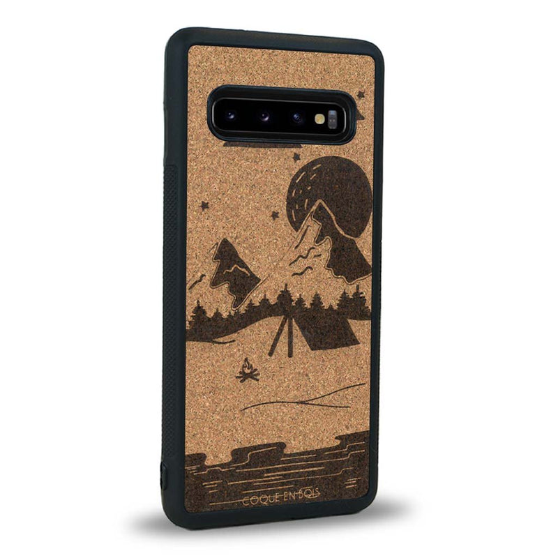 Coque Samsung Note 8 - Le Campsite - Coque en bois