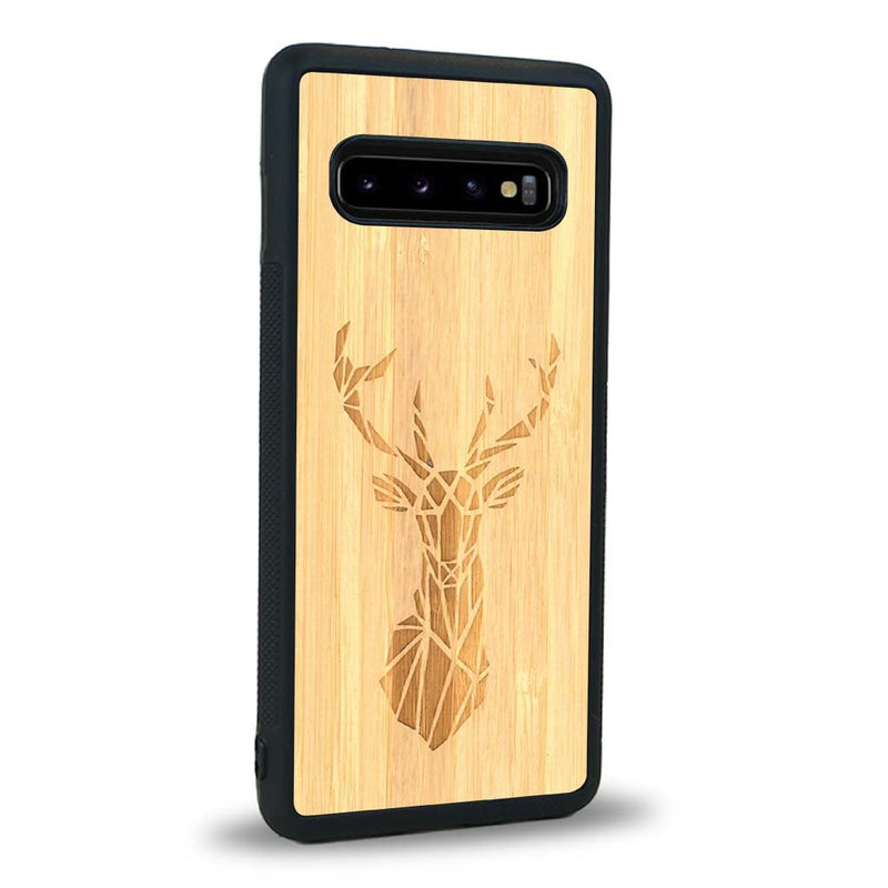 Coque Samsung Note 8 - Le Cerf - Coque en bois