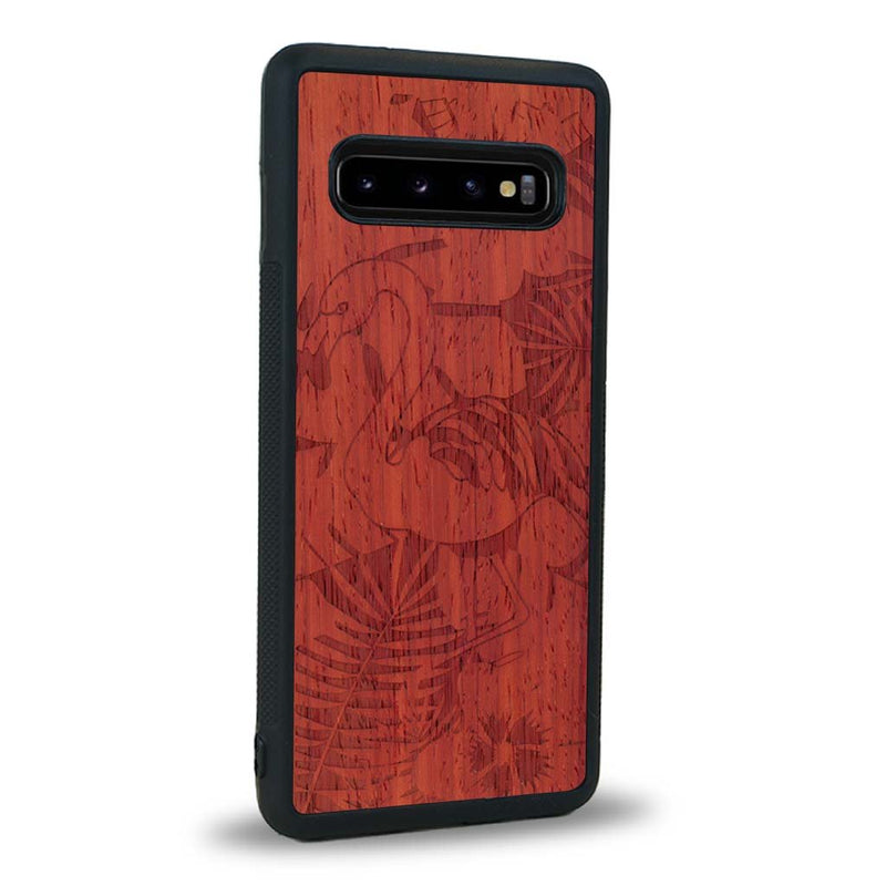 Coque Samsung Note 8 - Le Flamant Rose - Coque en bois