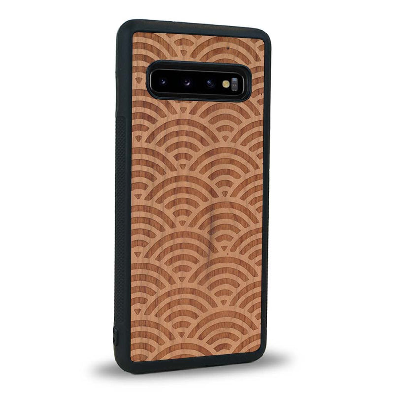 Coque Samsung S10+ - La Sinjak - Coque en bois