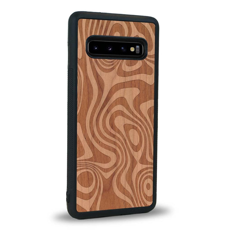 Coque Samsung S10+ - L'Abstract - Coque en bois