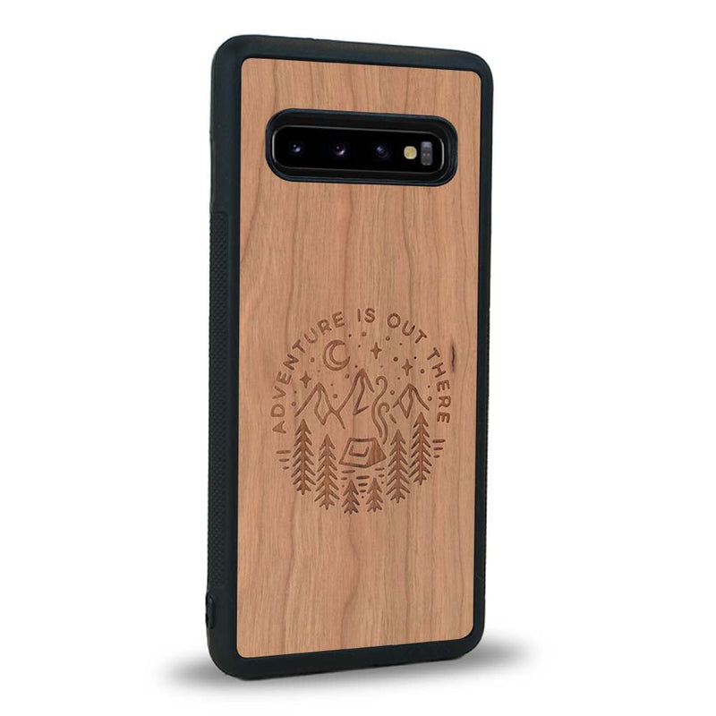 Coque Samsung S10 - Le Bivouac - Coque en bois