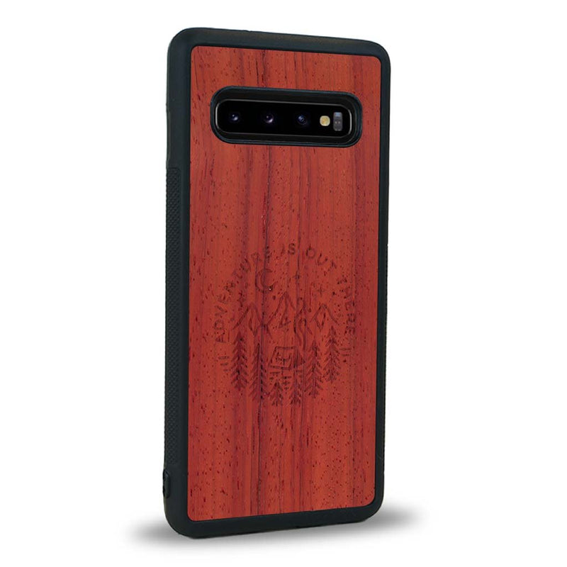 Coque Samsung S10 - Le Bivouac - Coque en bois