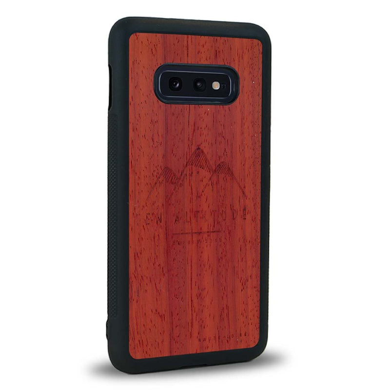 Coque Samsung S10E - En Altitude - Coque en bois