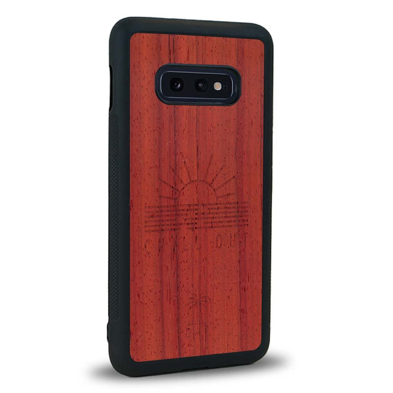 Coque Samsung S10E - La Chill Out - Coque en bois