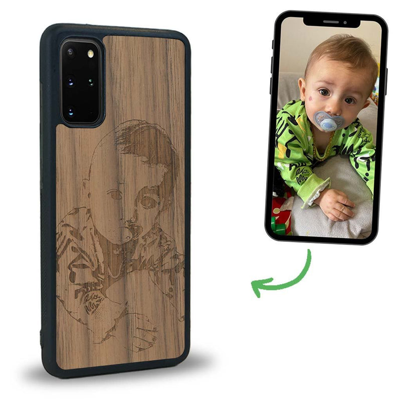 Coque Samsung S20 - La Personnalisable - Coque en bois