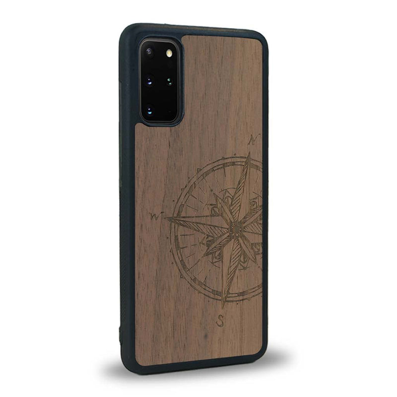 Coque Samsung S20FE - La Rose des Vents - Coque en bois