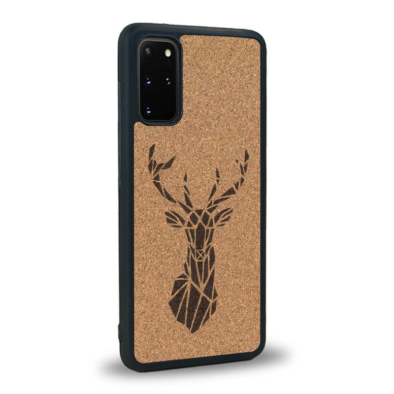 Coque Samsung S20FE - Le Cerf - Coque en bois