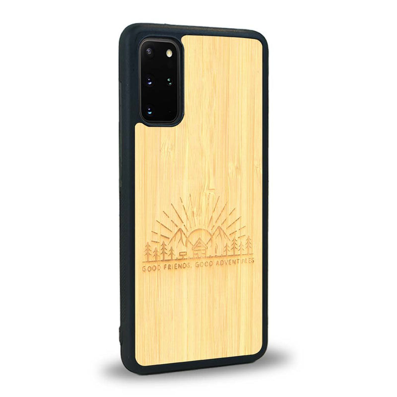 Coque Samsung S20FE - Sunset Lovers - Coque en bois