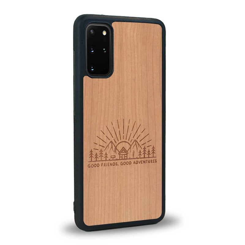 Coque Samsung S20FE - Sunset Lovers - Coque en bois