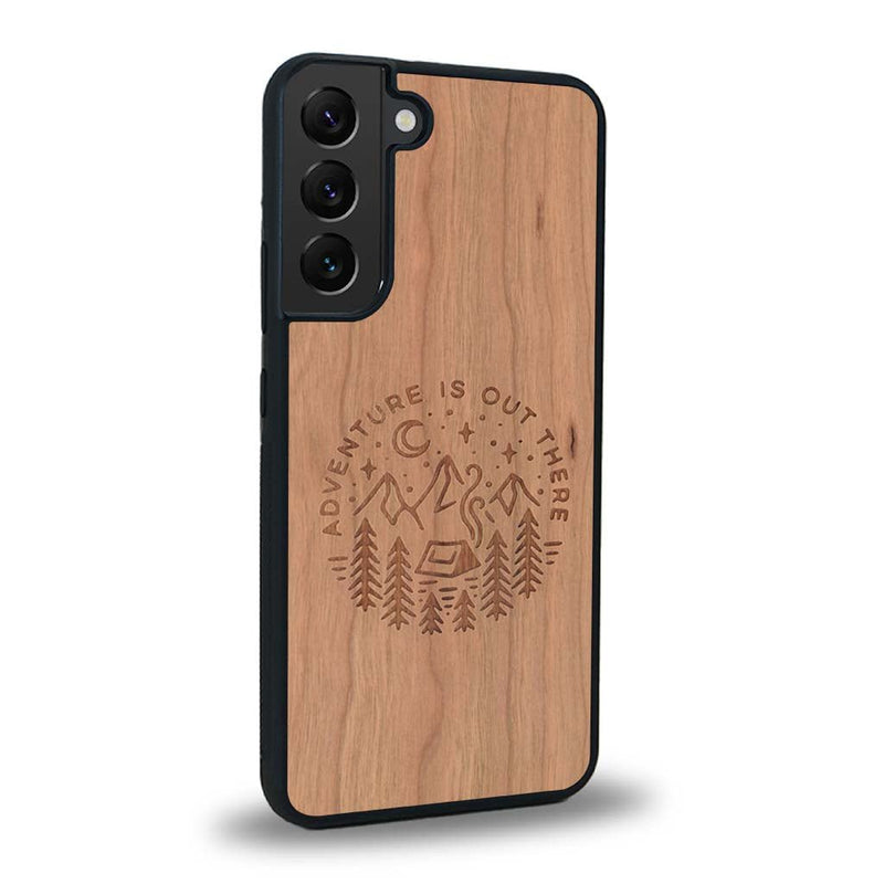 Coque Samsung S22 - Le Bivouac - Coque en bois