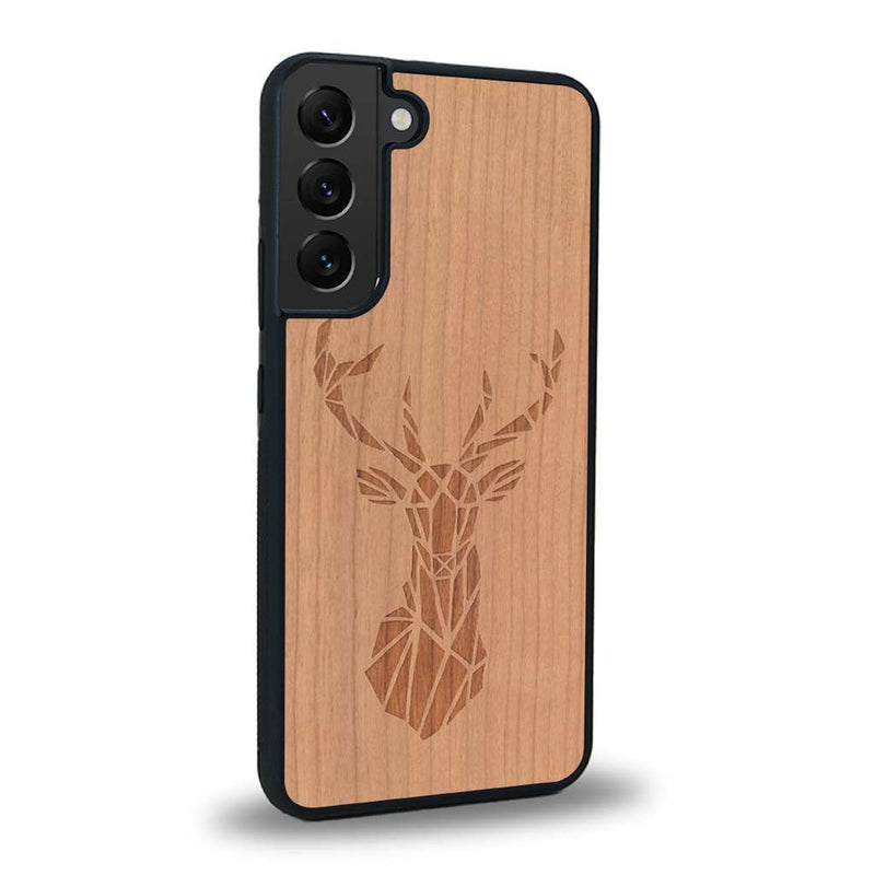 Coque Samsung S22 - Le Cerf - Coque en bois