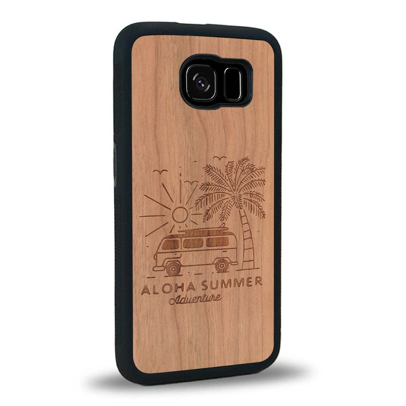 Coque Samsung S6 - Aloha Summer - Coque en bois