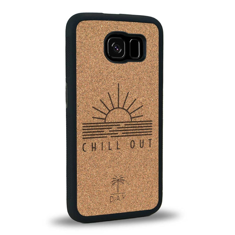 Coque Samsung S6 - La Chill Out - Coque en bois