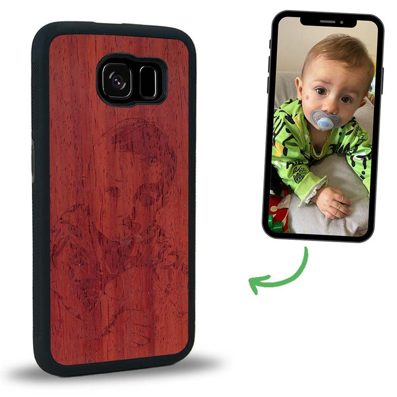 Coque Samsung S6 - La Personnalisable - Coque en bois