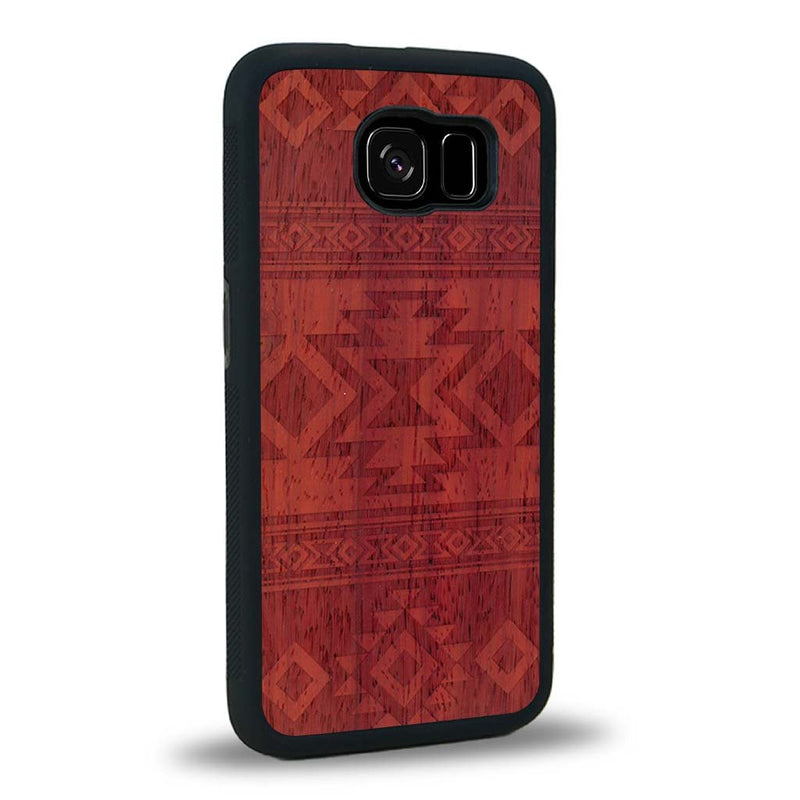 Coque Samsung S6 - L'Aztec - Coque en bois