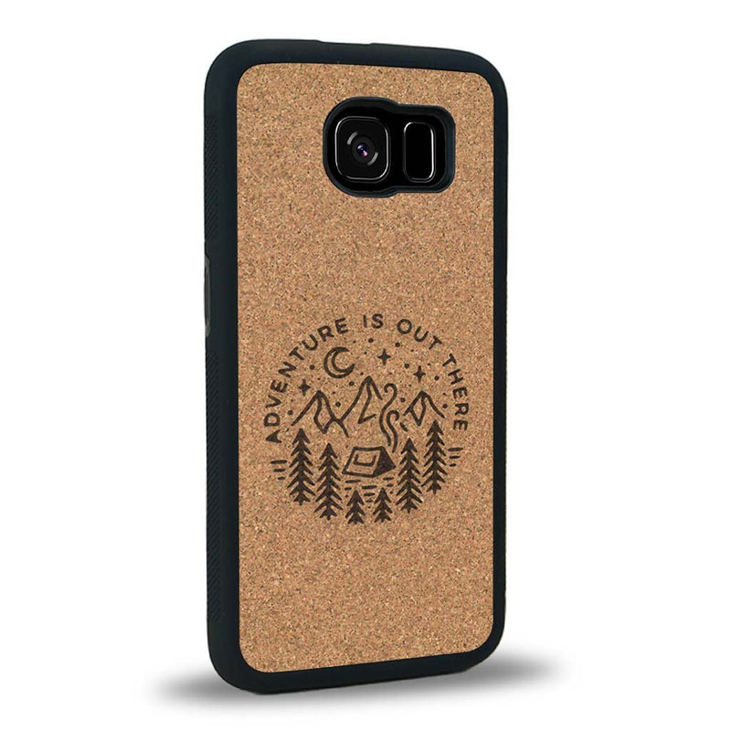 Coque Samsung S6 - Le Bivouac - Coque en bois