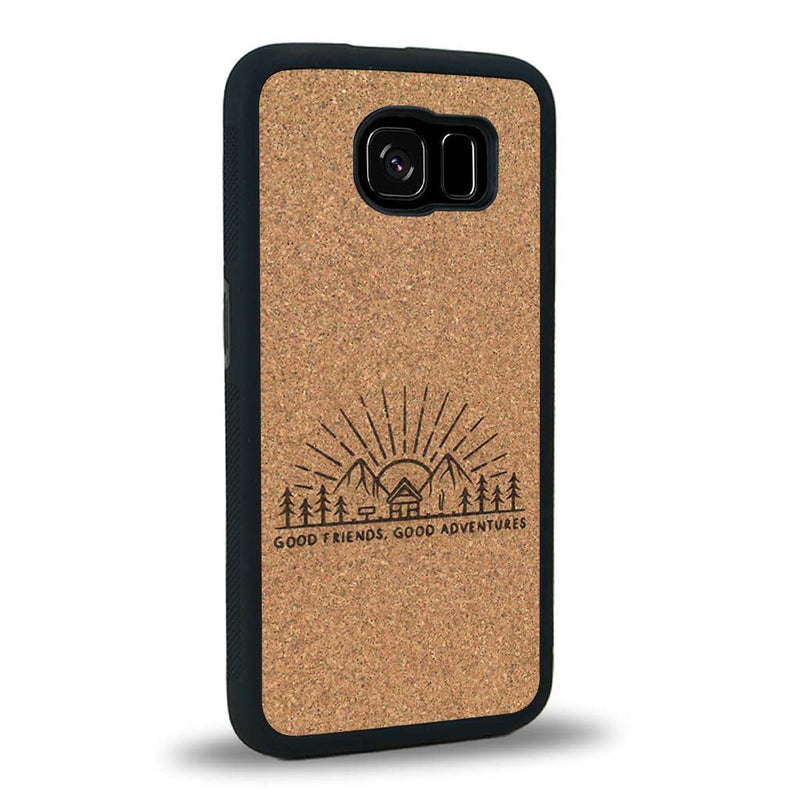 Coque Samsung S6 - Sunset Lovers - Coque en bois