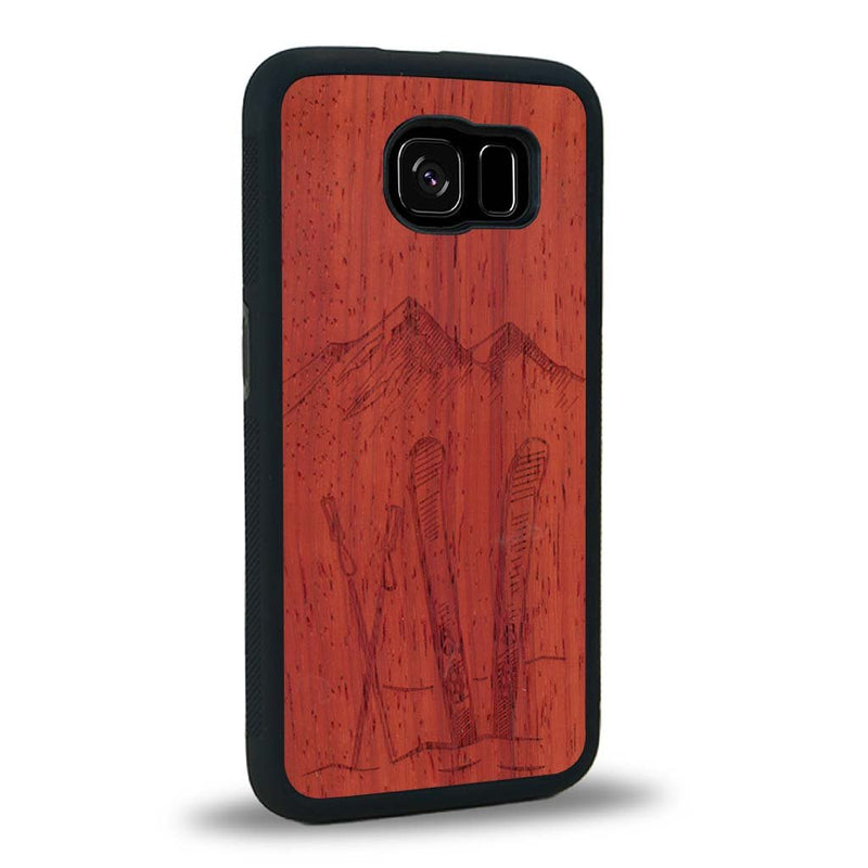 Coque Samsung S6 - Winter Holidays - Coque en bois