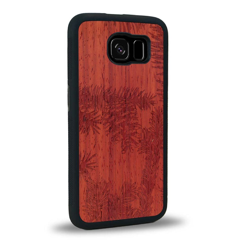 Coque Samsung S7E - La Pomme de Pin - Coque en bois