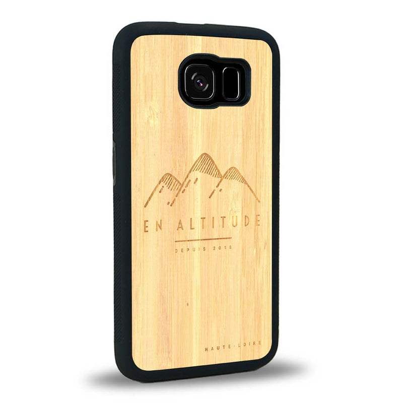 Coque Samsung S8 - En Altitude - Coque en bois