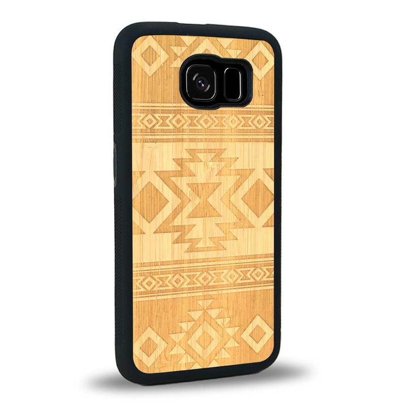 Coque Samsung S8 - L'Aztec - Coque en bois