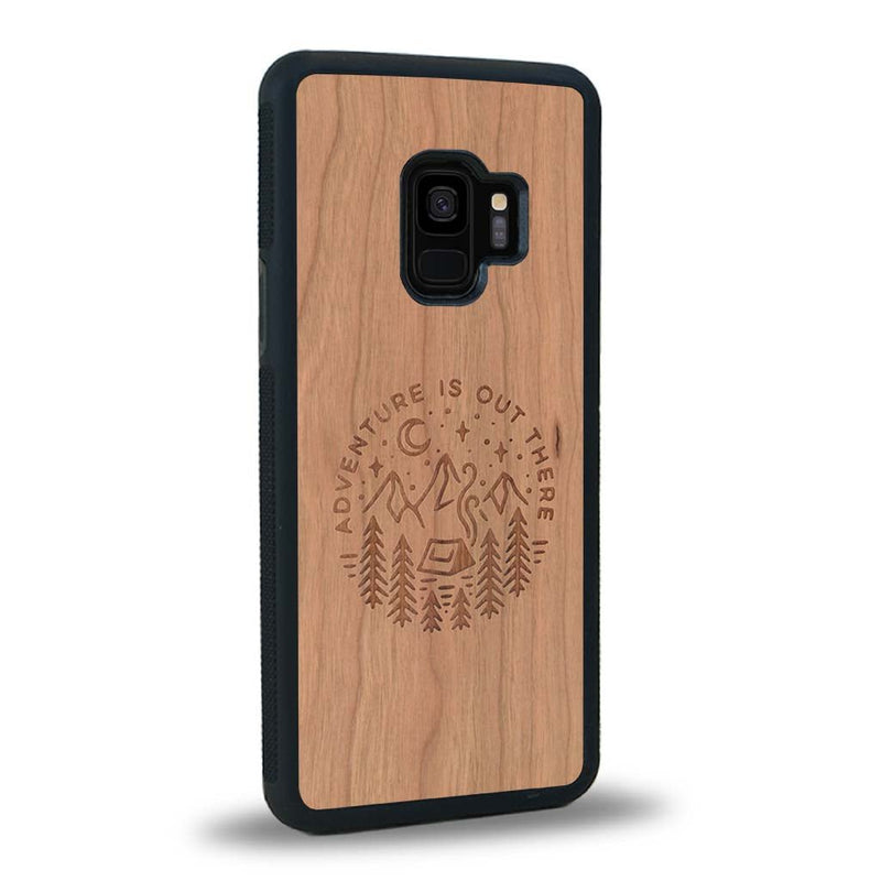 Coque Samsung S9+ - Le Bivouac - Coque en bois