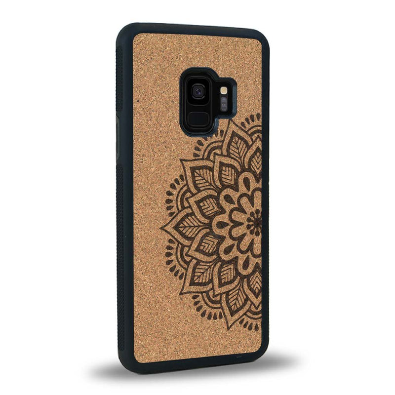 Coque Samsung S9 - Le Mandala Sanskrit - Coque en bois