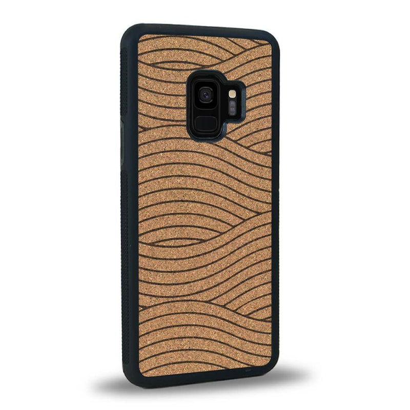 Coque Samsung S9 - Le Wavy Style - Coque en bois