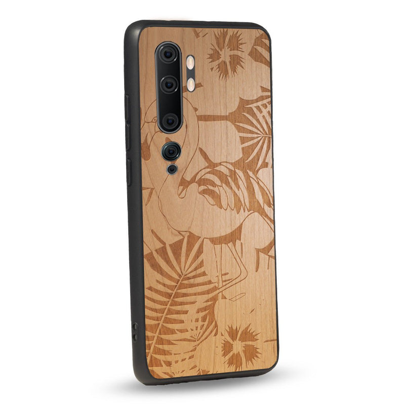 Coque Xiaomi - Le Flamant rose - Coque en bois