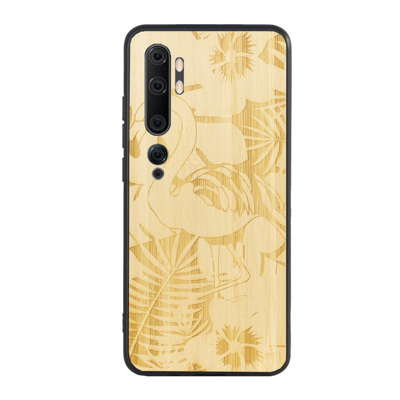 Coque Xiaomi - Le Flamant rose - Coque en bois