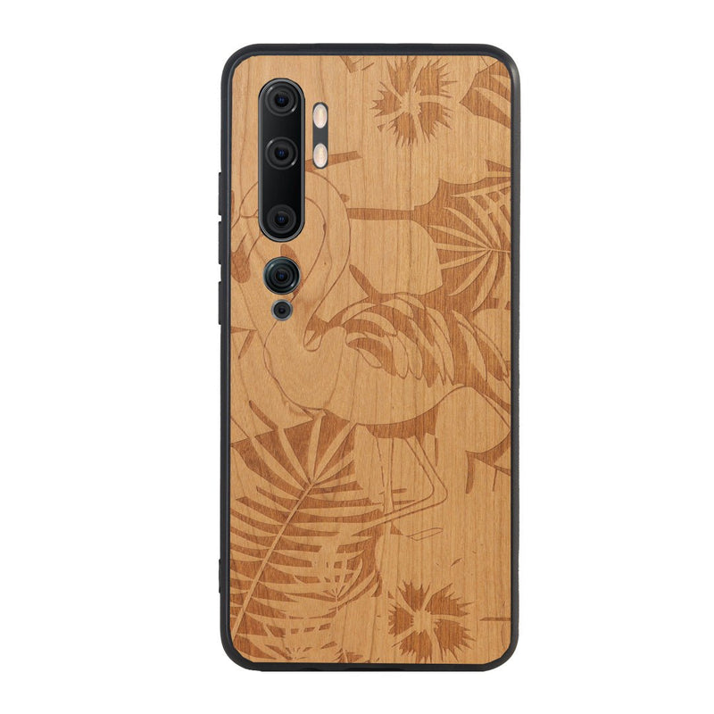 Coque Xiaomi - Le Flamant rose - Coque en bois